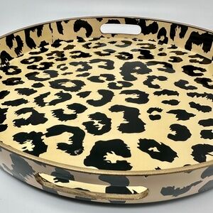 Leopard Print Decrotive Tray